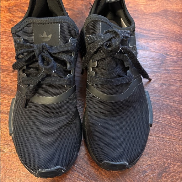 Adidas NMD_R1 Black Sneakers Womens 7 Tennis Shoes Athletic - Picture 6 of 6